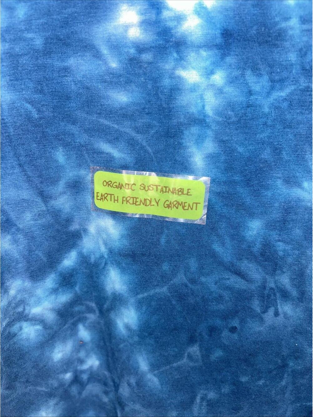 Earth Yoga Women's Tie Dye Short Sleeve Top Size L Organic Cotton NWT [COPY] - Picture 4 of 7